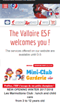 Mobile Screenshot of esf-valloire.com